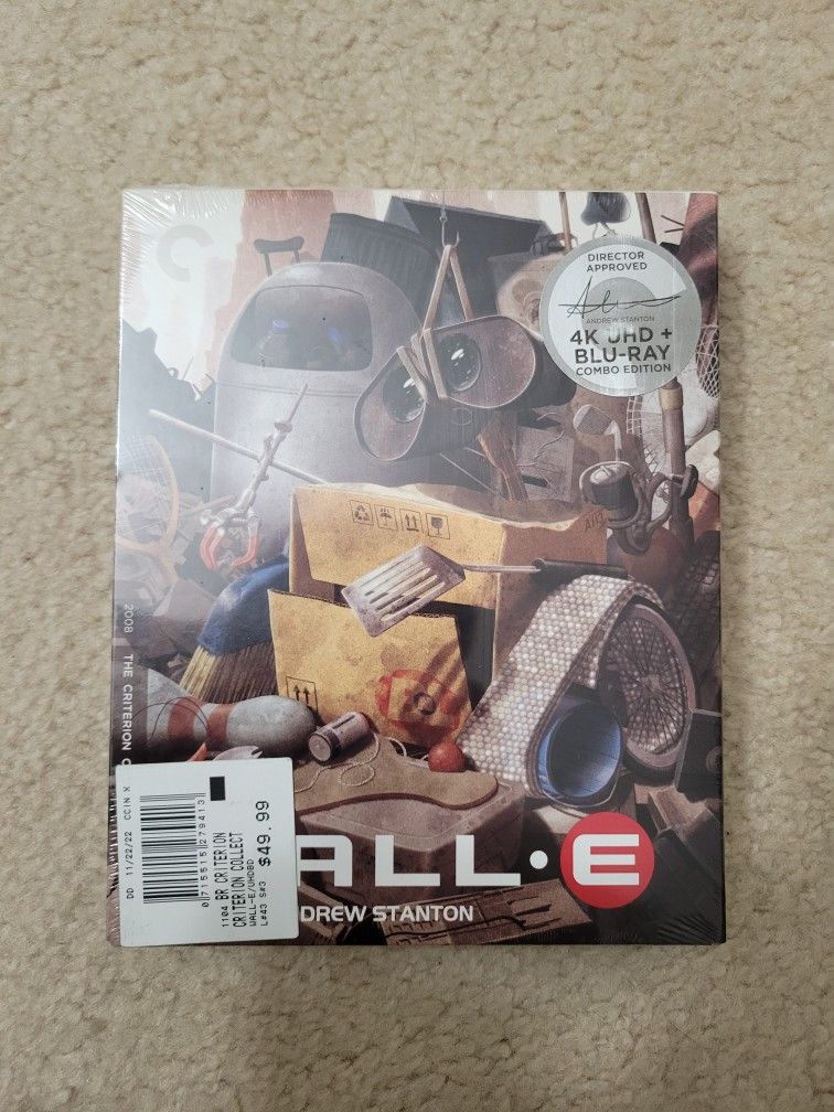 WALL-E (4K UHD Blu-Ray) Criterion Collection