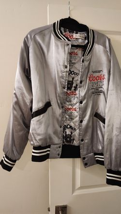 Satin Bomber Jacket Authentic Laundry Room Edition Coor Light