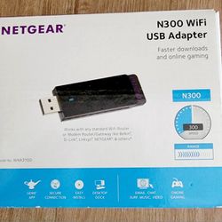 NETGEAR N300 Wi-Fi USB Adapter (WNA3100)

