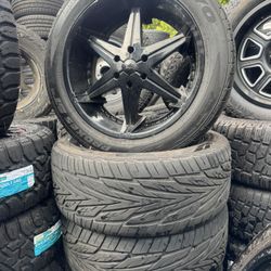 WHEELS DUB 22x10 CHEVY TAHOE YUKON DENALI 