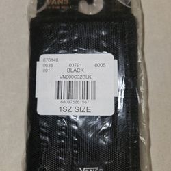 Men's Vans black.velcro wallet