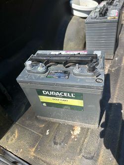 NEW Duracell Ultra 12V Golf Cart Batteries – Deep Cycle – 6 Available