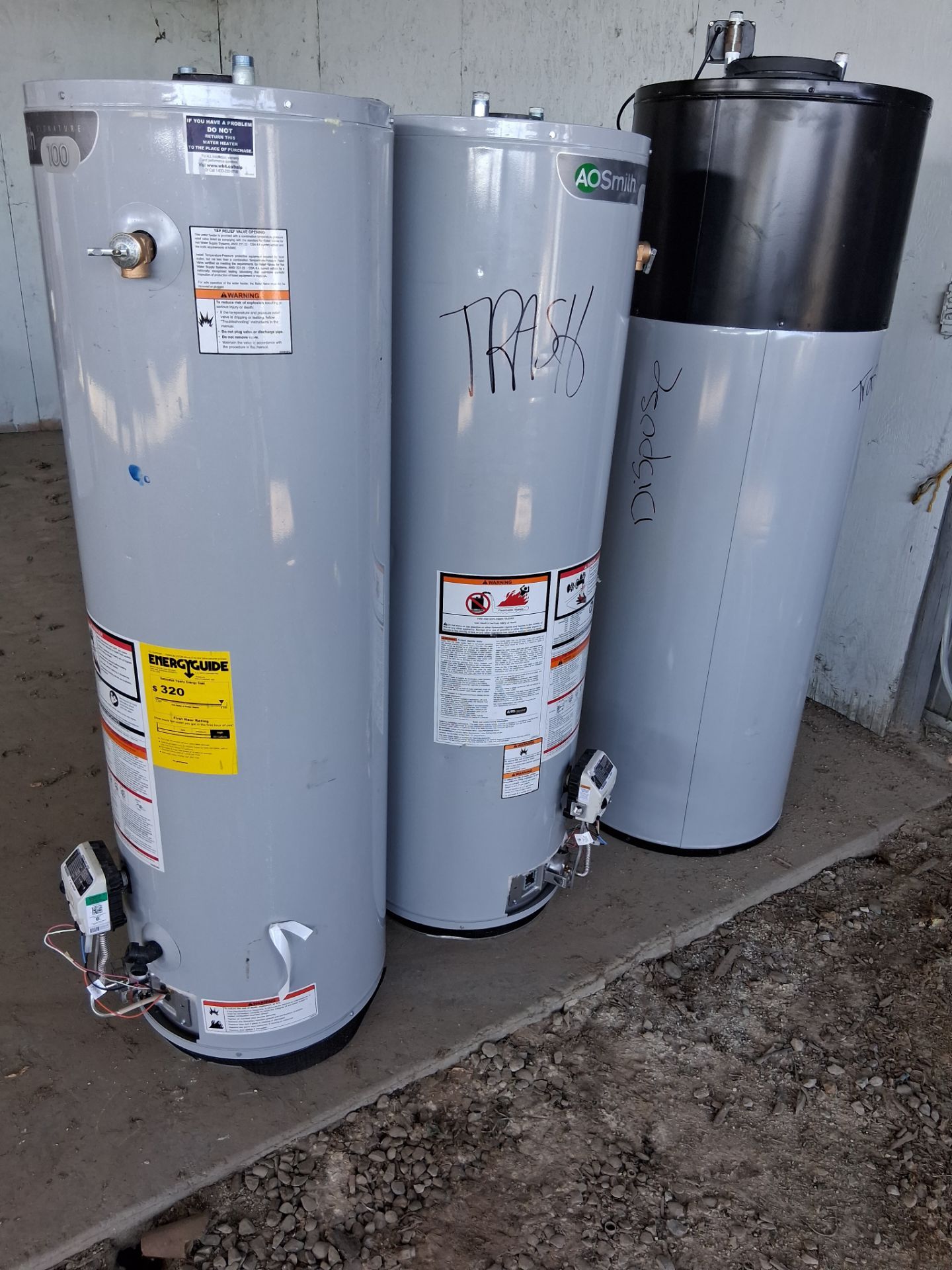 Water heater natural gas asis