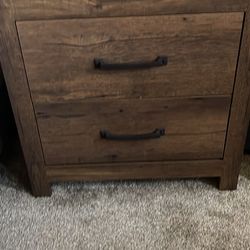 Queen Bed Frame Set With Dressers
