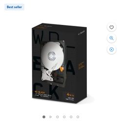 WD_BLACK 4TB 3.5" Gaming Hard Drive