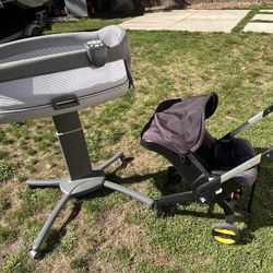 Baby Bassinet With Car seat Stroller 