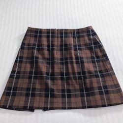 Aritzia Sunday Best Tatiana Skirt - size 0 Brown Cognac 