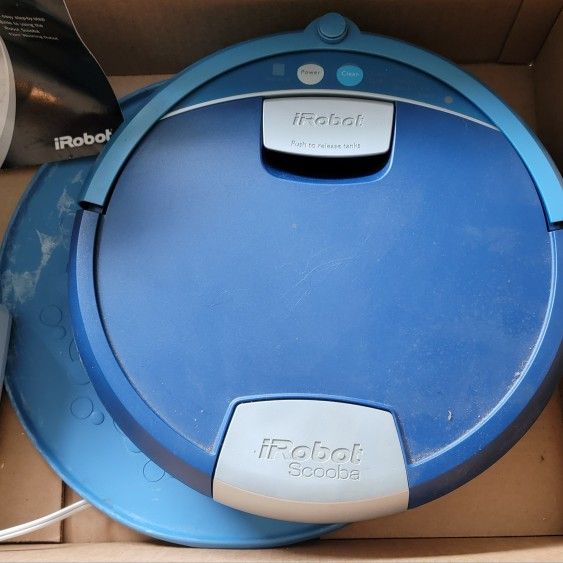 1st Generation I-Robot SCUBA to Wash Floors