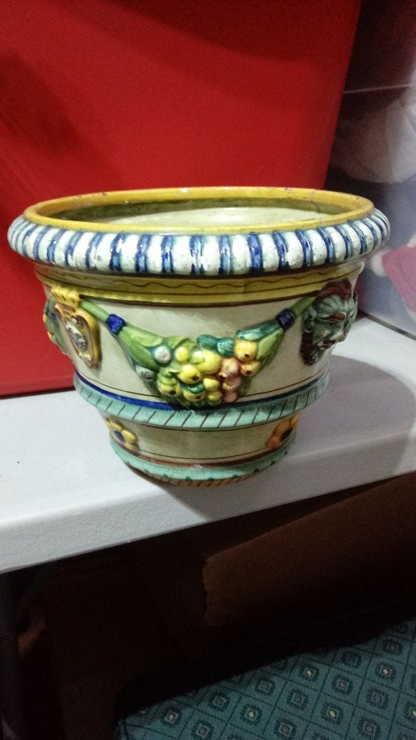 Beautiful ceramic planter pot