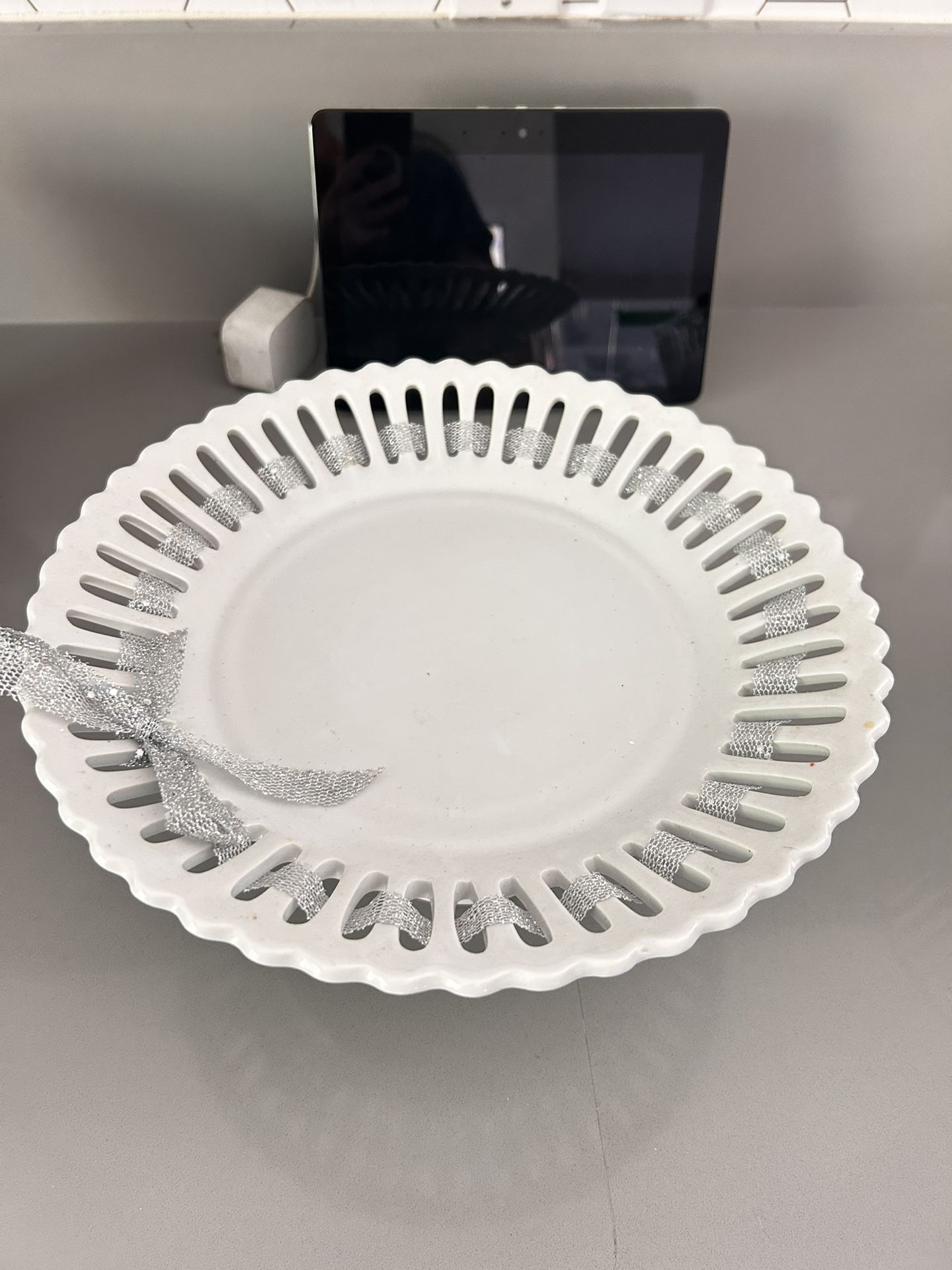 Tall Cake/dessert Plate 