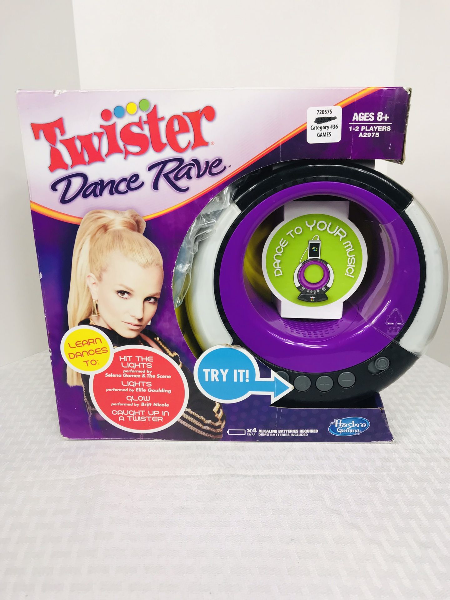 Britney Spears TWISTER Dance Rave Game