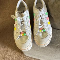 Adidas GS  Nizza Platform Sneakers.