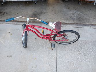 60s Early Midget Schwinn Bike Boys Red Color Original 