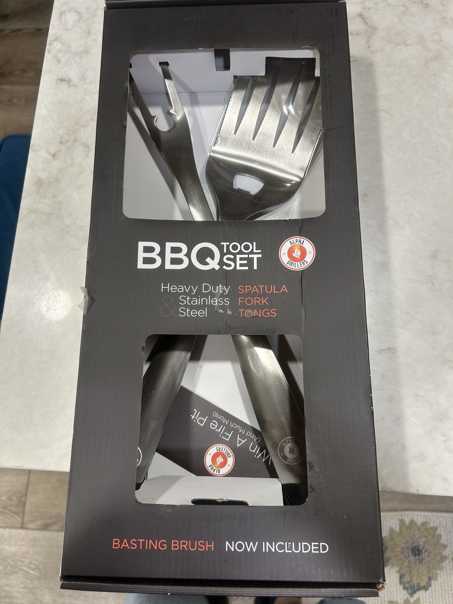 BBQ Tool Set - Alpha Grillers