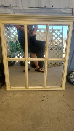 Espejo tipo ventana.