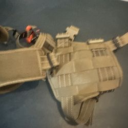 Awesome Lg Dog Tactical Harness New