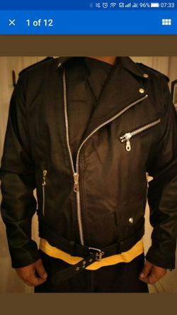 Bike Leather Jacket 100 % leather
