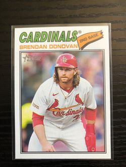 Brendon Donovan 2026 Topps Heritage Base Card #95