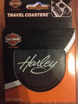 Brand New Harley Davidson Car Coasters