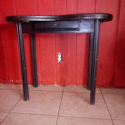 Black Antique Desk Table