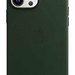 Apple iPhone 13 Pro Max Leather Case with MagSafe - Sequoia Green #1042