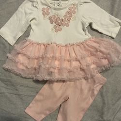 Dress With Leggings Baby Girl