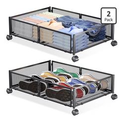 Under Bed Storage Set Of Two Used
