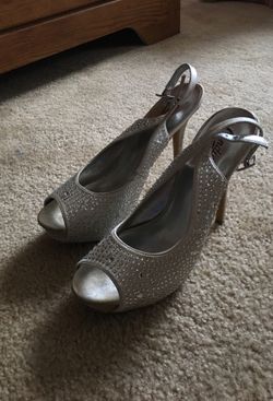 Heels silver