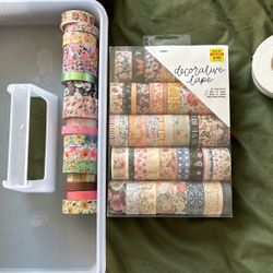 67 Rolls Washi Tape