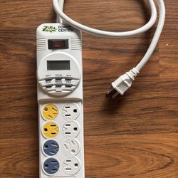 Zilla Power Center w/Built In Timer & Surger Protector