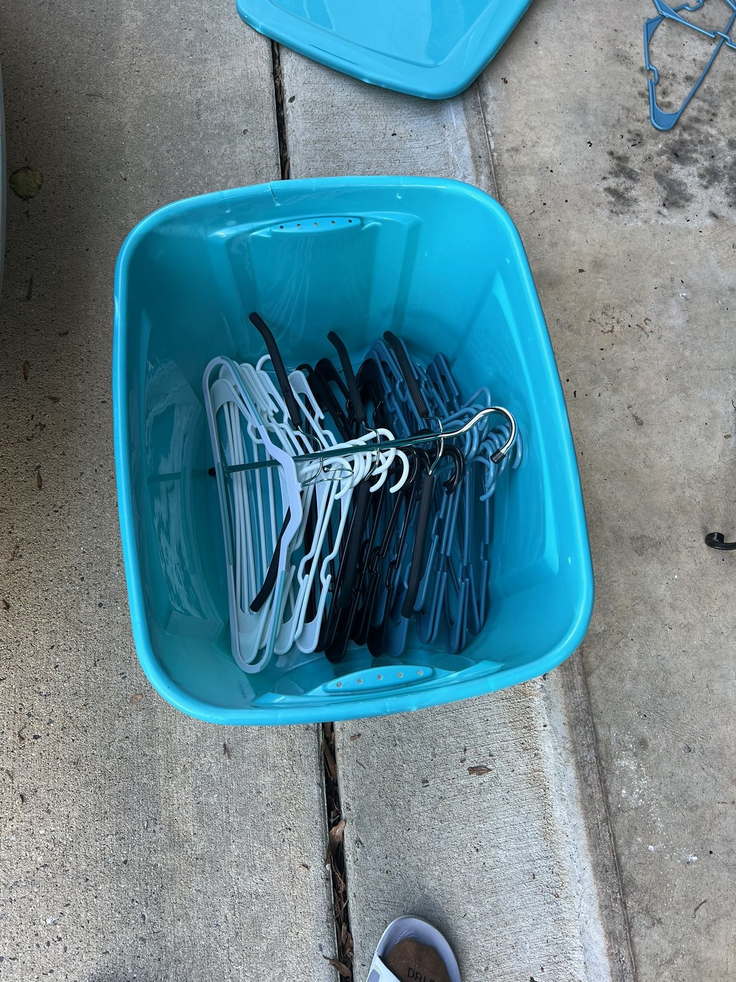 Storage Containers Of 28 Hangers