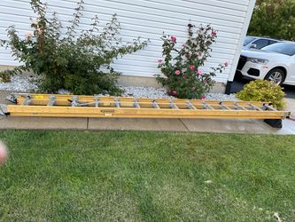 Werner Fiberglass Extension Ladder