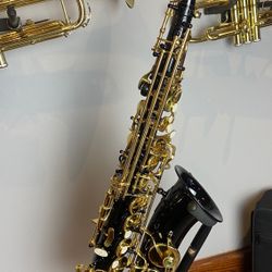 Rebrand AS-2 Black Lacquered Alto Saxophone 