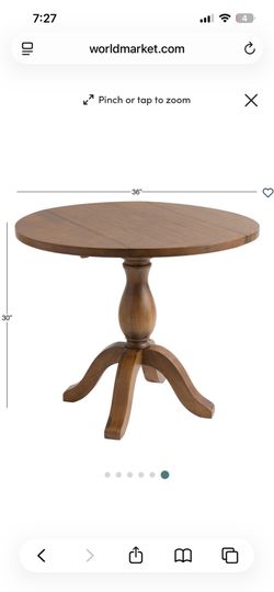 Small dining table
