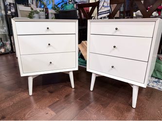 West Elm Mid Century Side Tables