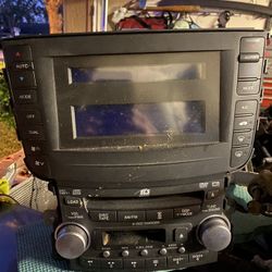 Radio Console 06 Acura TL UA6