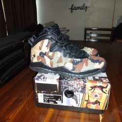 Camo Jordans 