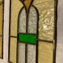 4 Decorative Stained Glass Windows 
