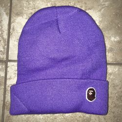 Purple Bape Beanie
