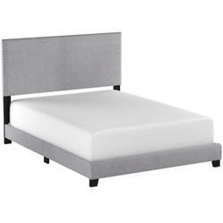 Crown Mark Erin Upholstered Panel Bed
