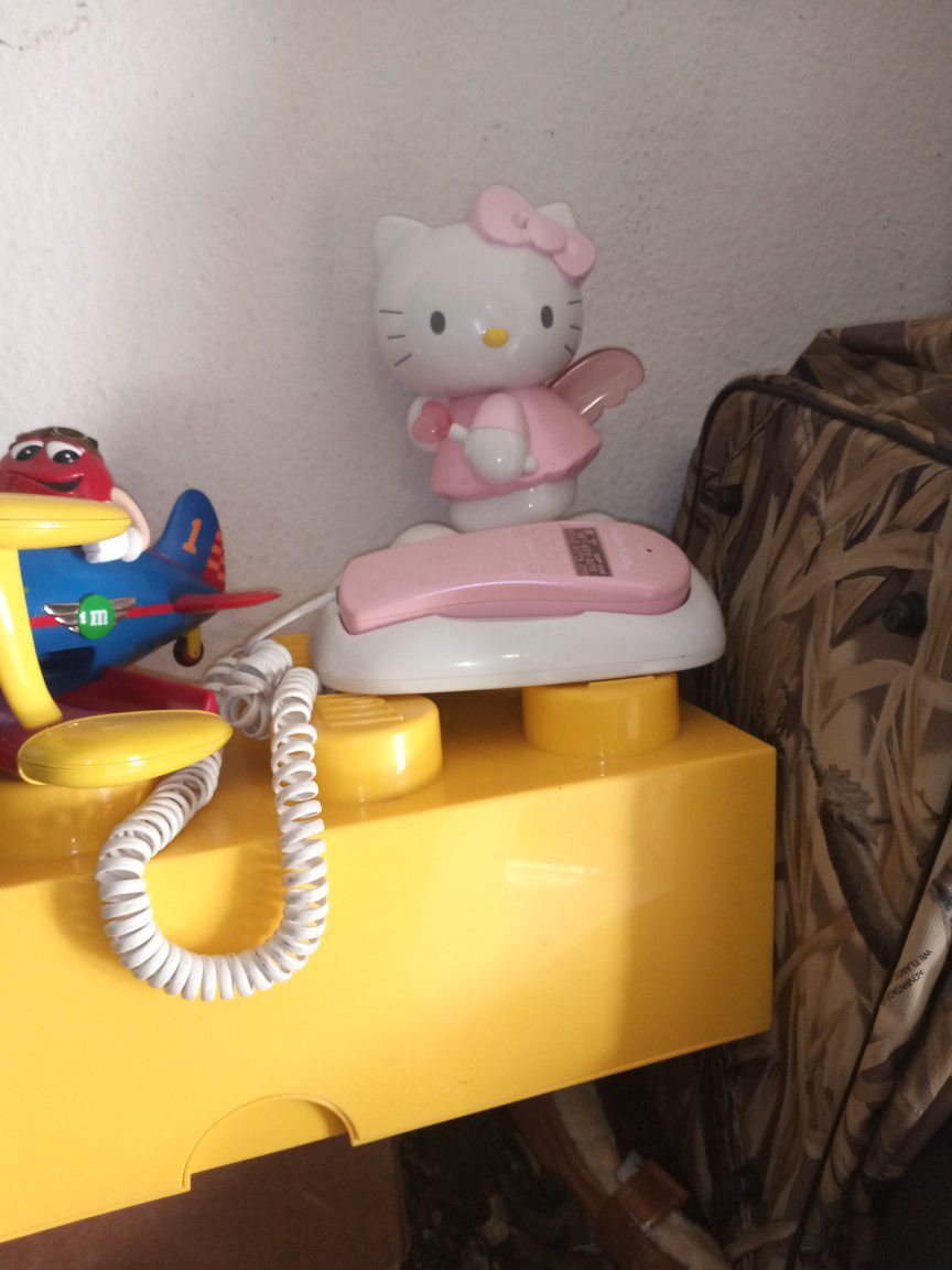 Vintage Hello Kitty Angel Kitty Landline In Perfect Working Order