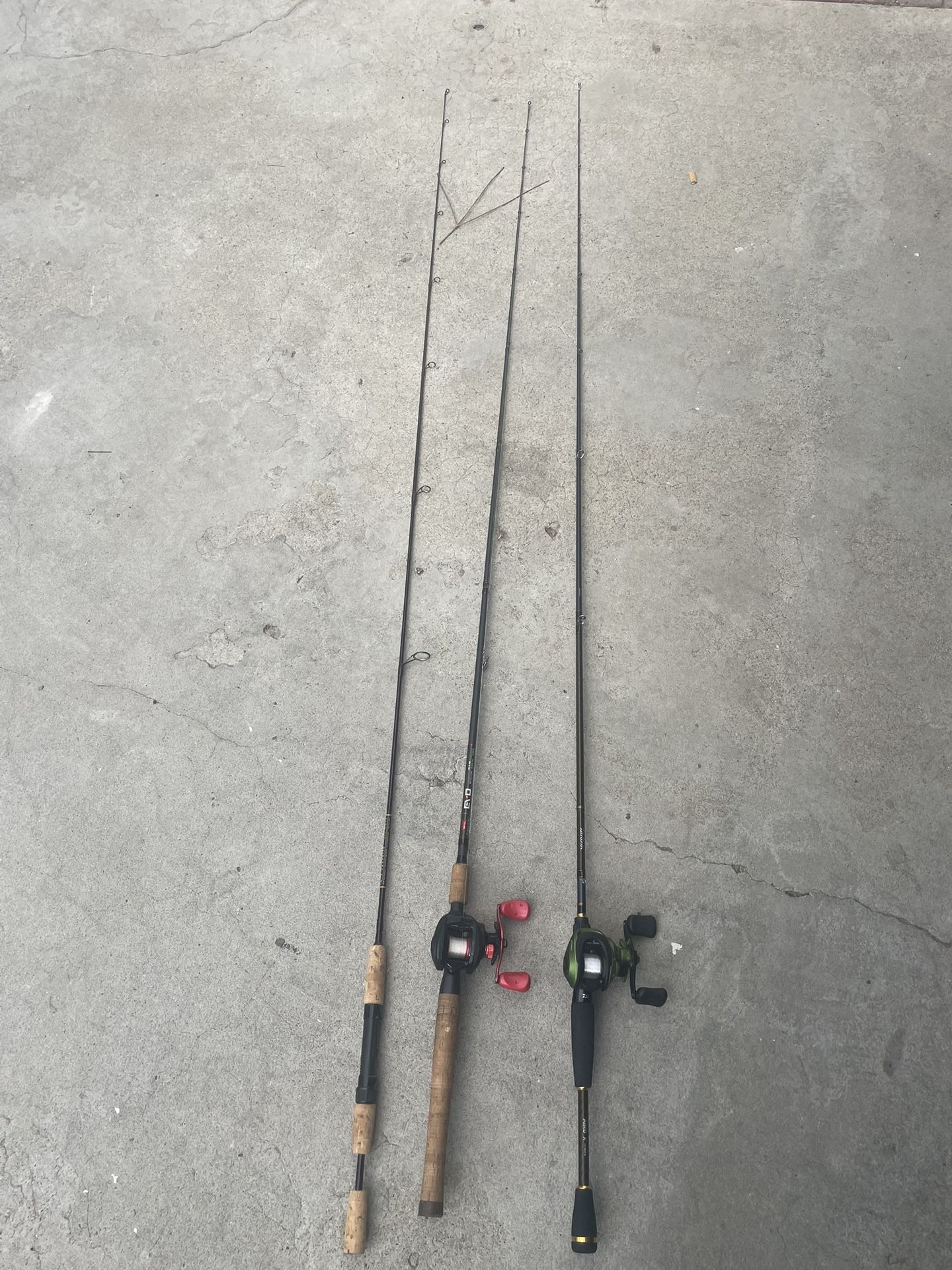fishing rods