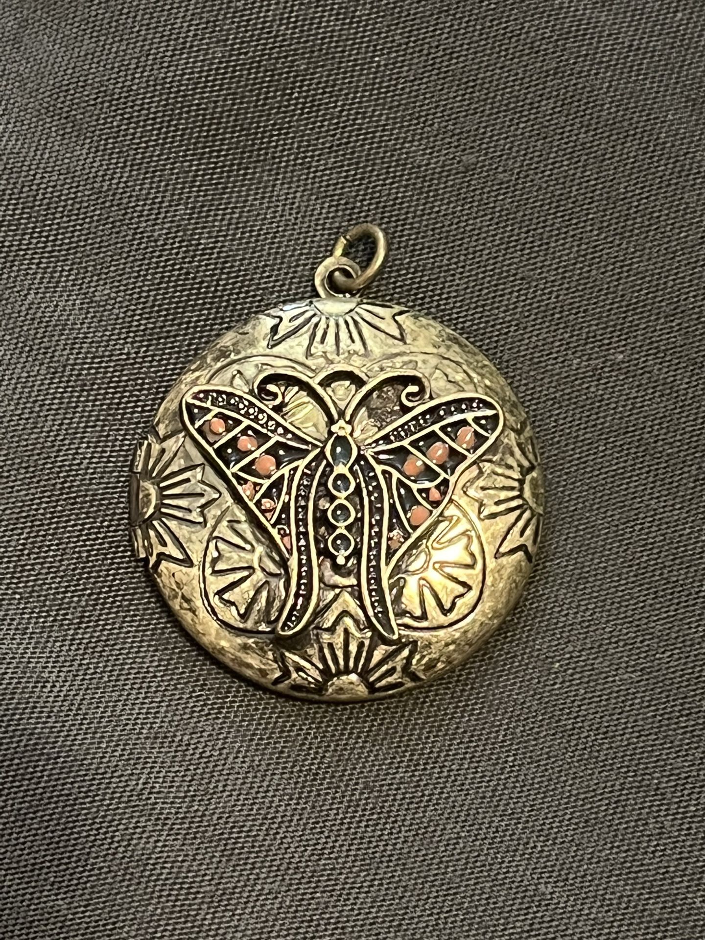 butterfly locket