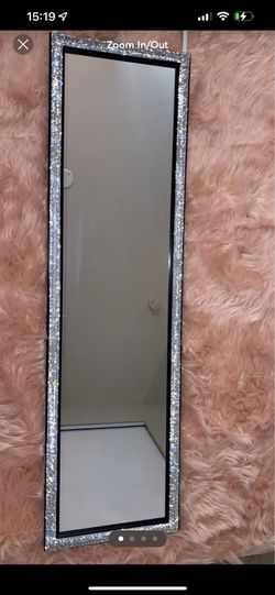 Full Body Beveled Rhinestone Diamond Edge Mirror! Brand new!