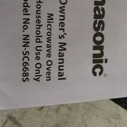 Microwave New Unused 1200w Panasonic