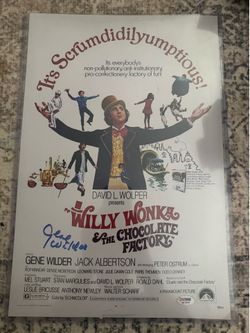 Gene Wilder signed Willy Wonka and the Chocolate Factory - PSA/DNA