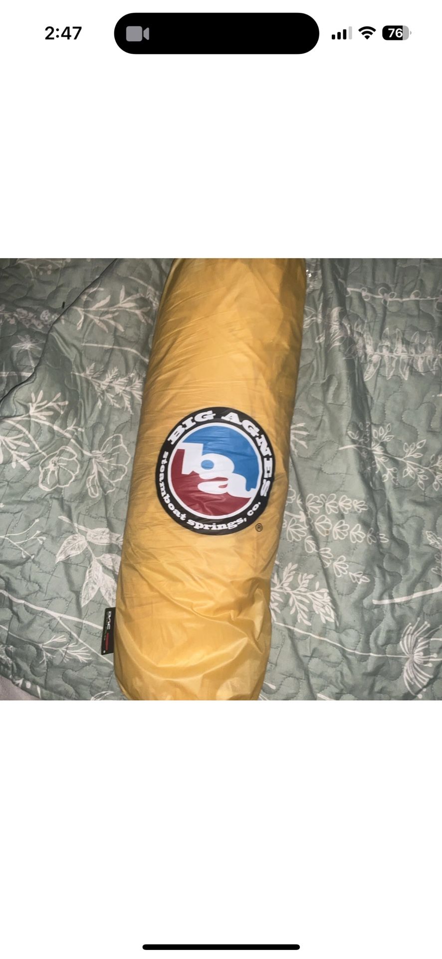 Big Agnes Tiger Wall UL1 Solution Dye Tent, Gray/Yellow