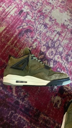 Jordan 4’s Retro Craft Olive Green