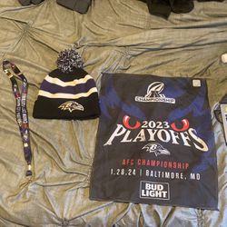 Ravens AFC Championship Game day Kit