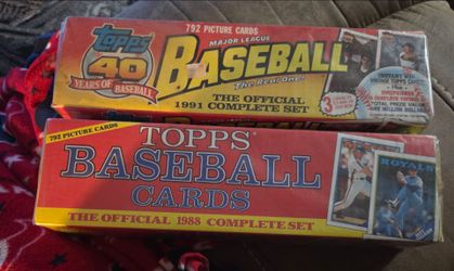 Topps baseball cards